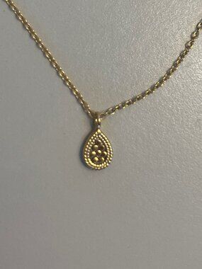 Anna Beck Small Pedant Drop Necklace